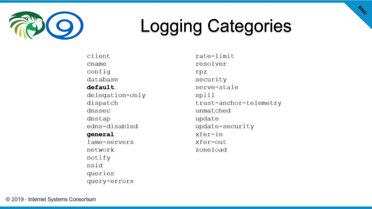 Logs of the Apocalypse - BIND Logging, 30 October 2019