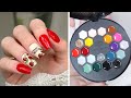 Poppy Nail Art | Maniology Stamping Plate m368 + Modelones Color Cube Gel Polish