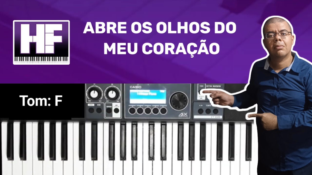 07 - Abre os olhos do meu coração - Tom: F