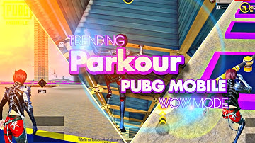 I Completed the Trending Parkour Map 😳 | #pubgmobile #bgmi #pubgmobilewow #parkour 