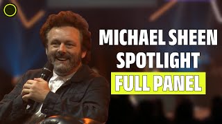 Good Omens Michael Sheen | FULL PANEL | Talks working with David Tennant, filming Good Omens & MORE