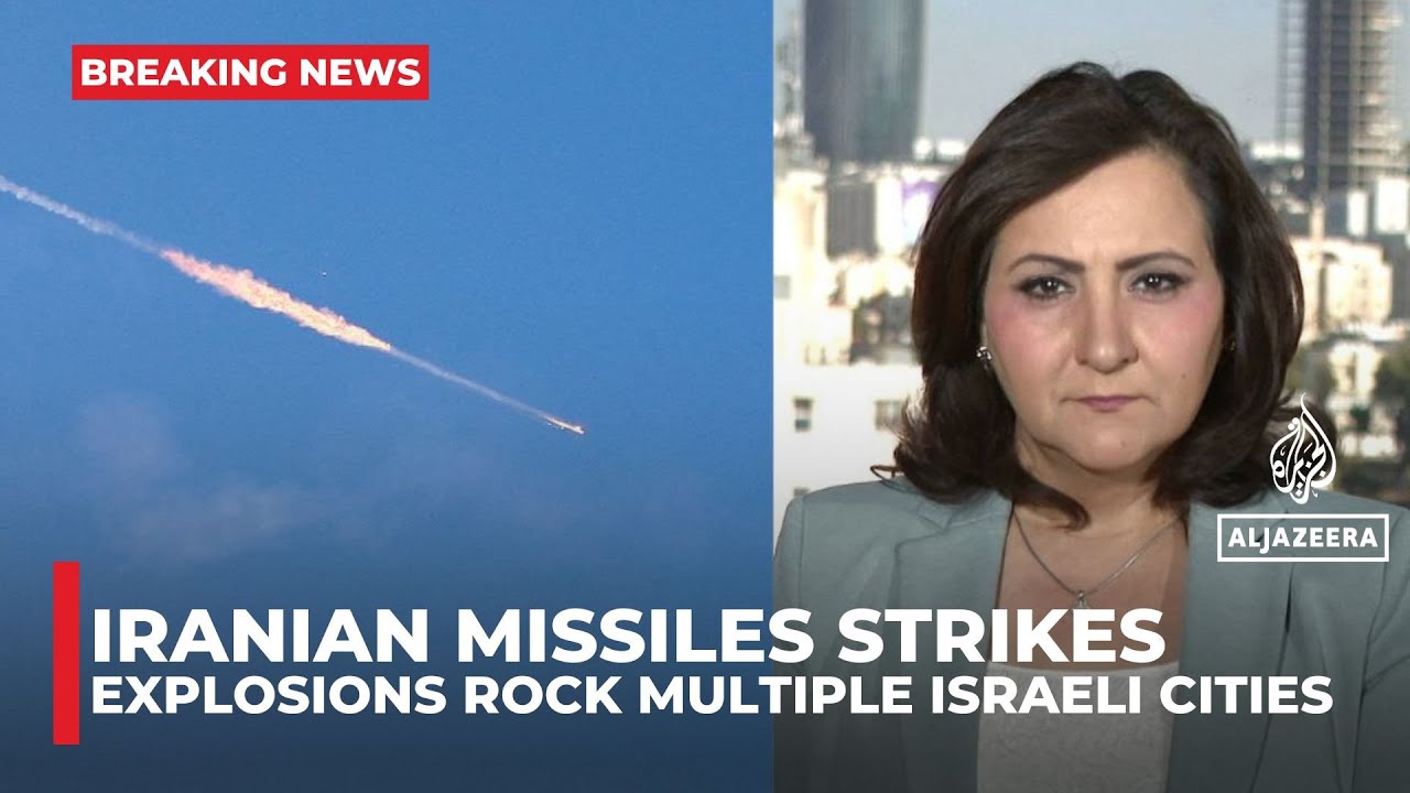 Explosions Shake Central and Northern Israel as Iranian Missiles Hit Four Locations