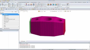 3D mesh creation tutorial for CAE analysis mechanical solution midas NFX