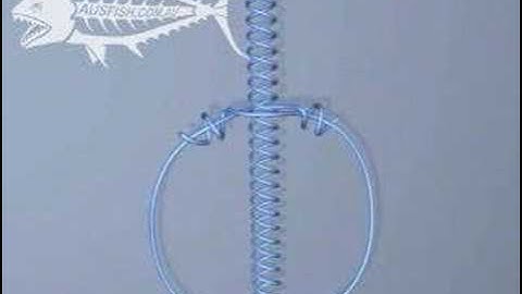 How to Tie a Twisted Dropper Loop Fishing Knot