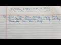 Forming a Binary search tree using words//DSA//Using Pen and Paper