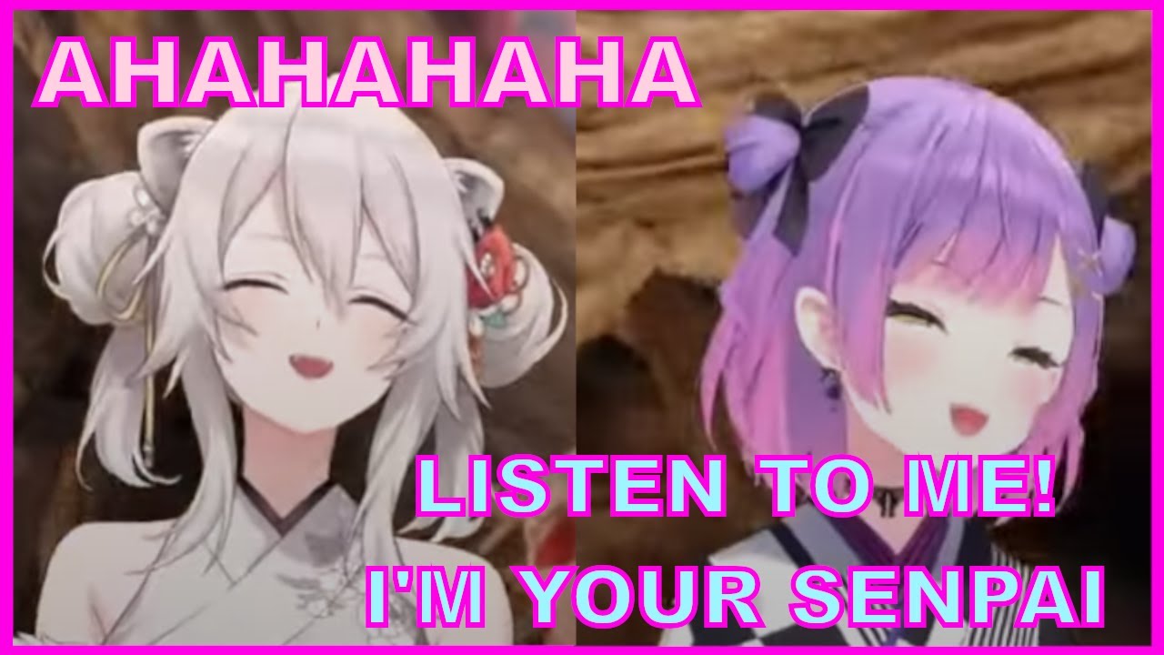 Botan and Towa having fun in It Takes Two (2nd collab) [Hololive]