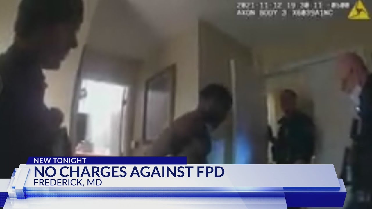 No charges against Frederick Police Department in Holley's death
