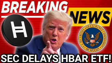 🚨 SEC DELAYS Canary HBAR & Grayscale DOT ETFs | What This REALLY Means for Crypto