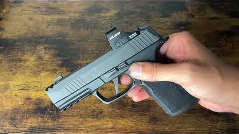 P365X Macro Disassembly and Reassembly