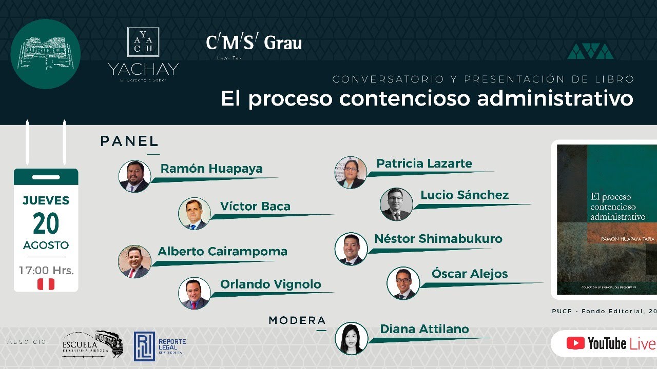 Conversatorio: EL PROCESO CONTENCIOSO ADMINISTRATIVO