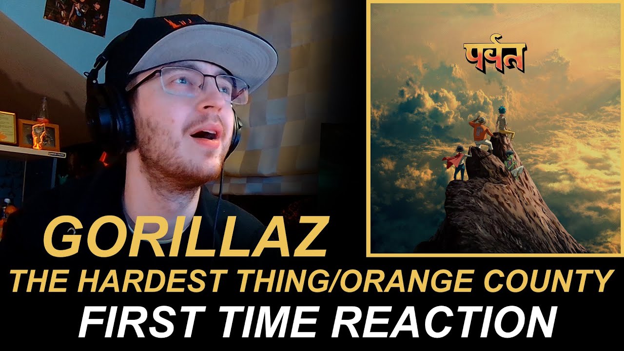 Gorillaz - The Hardest Thing/Orange County (First Time Reaction)