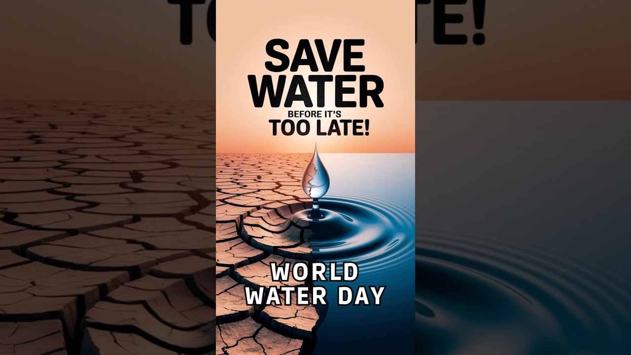 What If We Run Out of Water? | Water Crisis Warning ⚠️ | Save Water | World Water Day