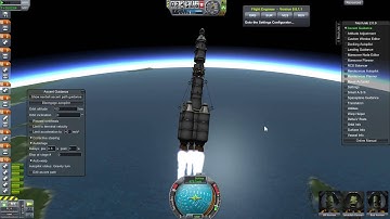 Kerbal Space Program [KSP 0.21] - Apollo Inspired Mun Landing with MechJeb - Part 1