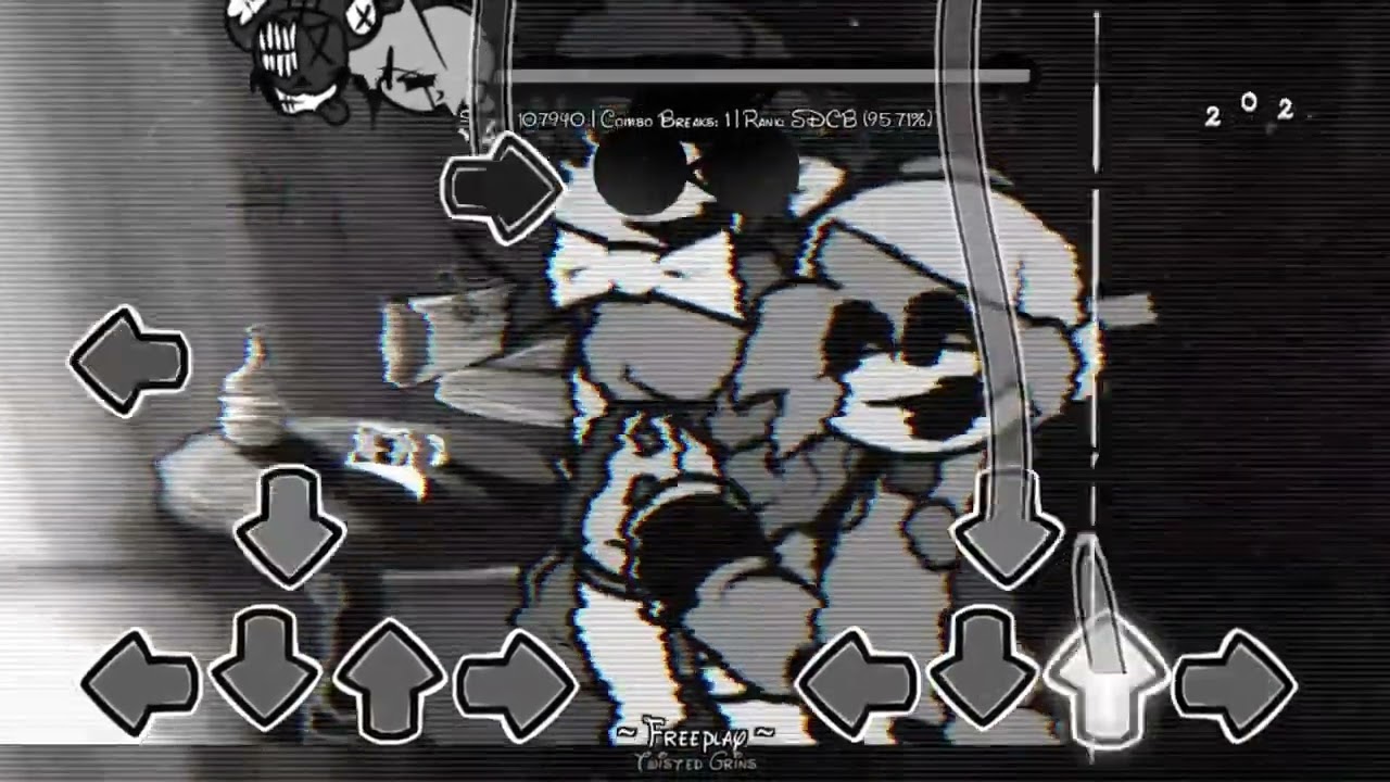 Funkin.AVI V2 - Twisted Grins Gameplay