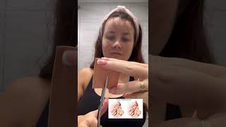 Тейпирование межбровки #тейпирование #межбровка #фитнестренер #похудение