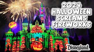 4K 2024 Halloween Screams Fireworks - Opening Day Disneyland Halloweentime 8.23.24