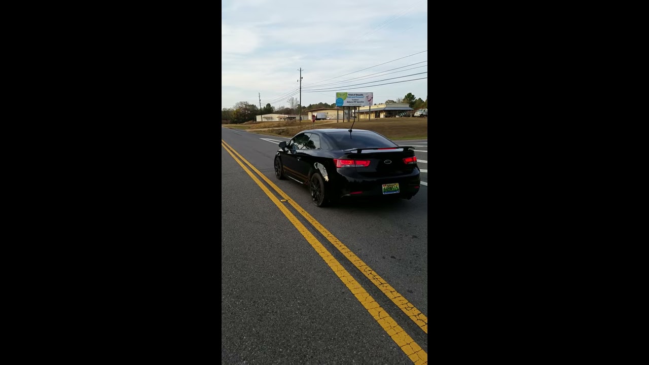 Kia Forte Koup SX Exhaust