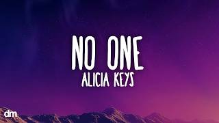 Alicia Keys - No One (Lyrics)