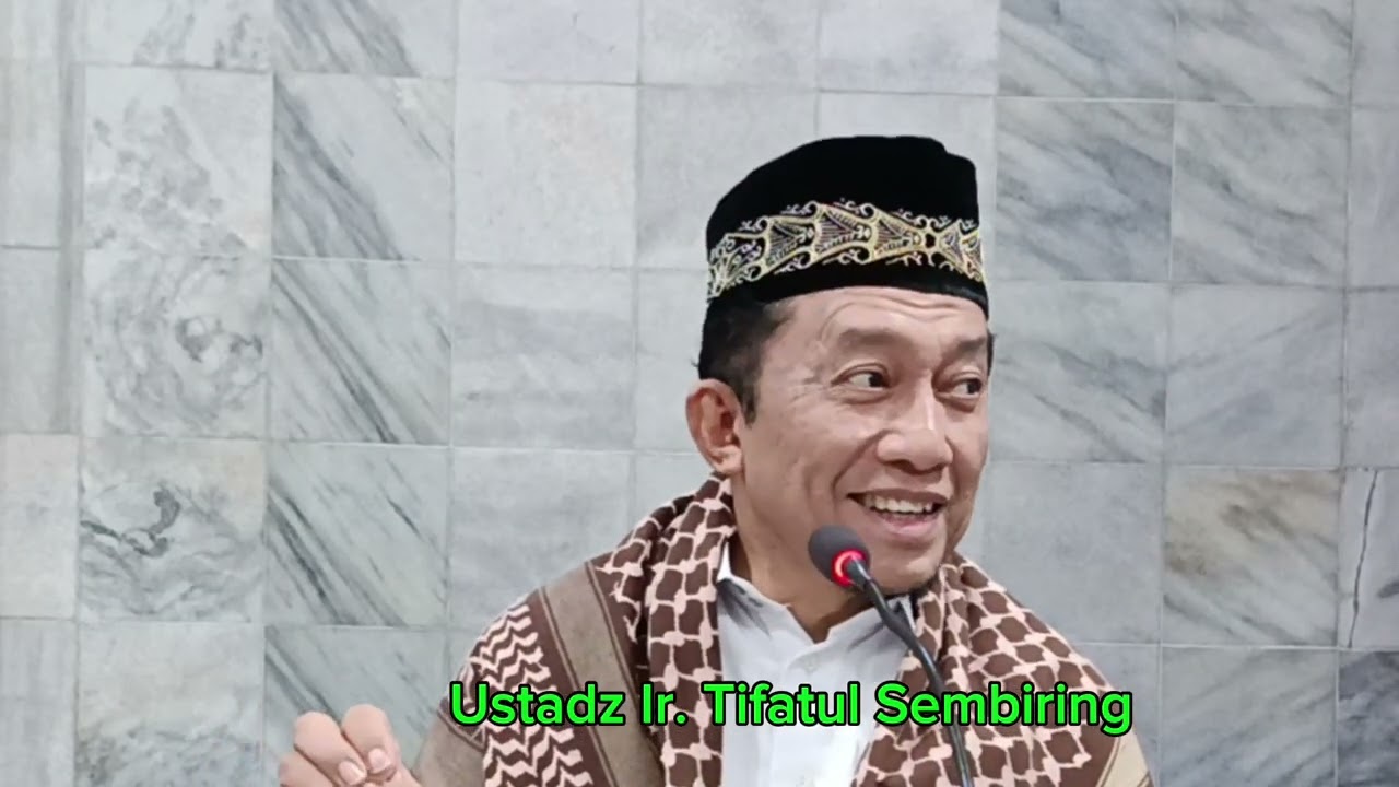 Kuliah Subuh oleh Ustadz Ir Tifatul Sembiring