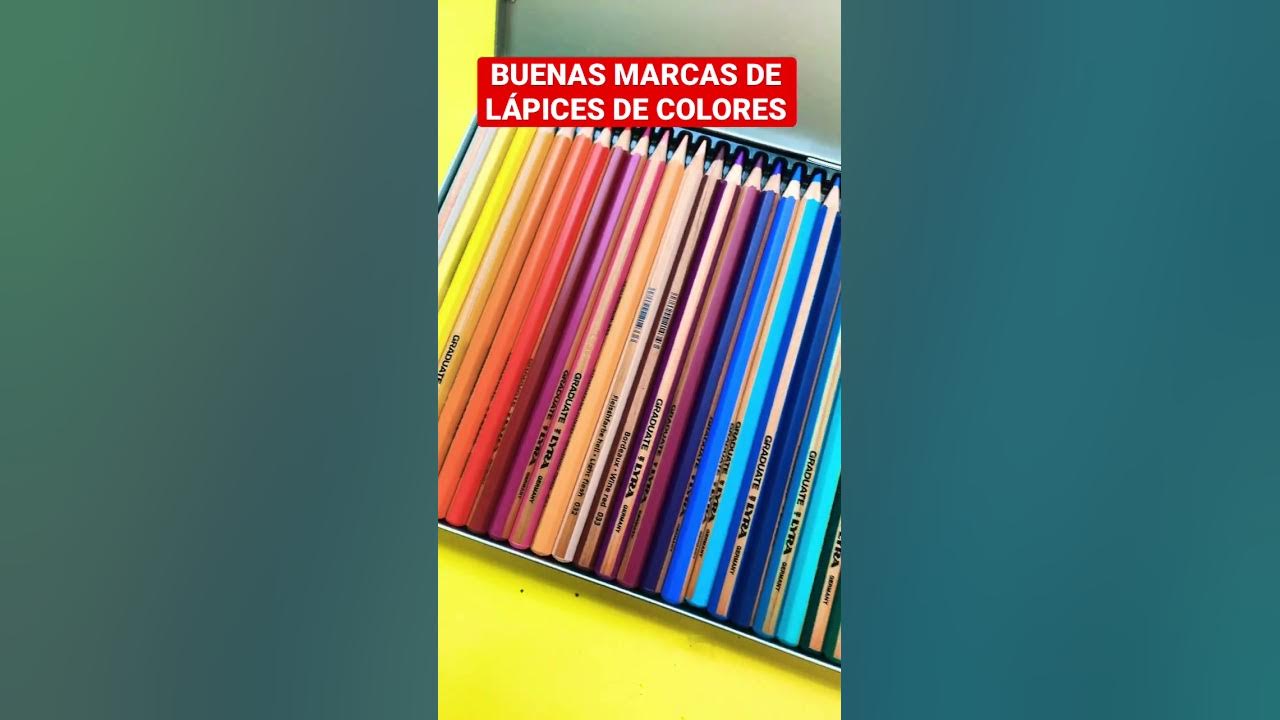 LÁPICES DE COLOR PROFESIONALES ✏️ Que lápices de colores son buenos para  pintar 