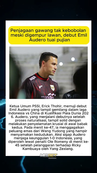 Hampir seri skor kemaren, untung dia gacor