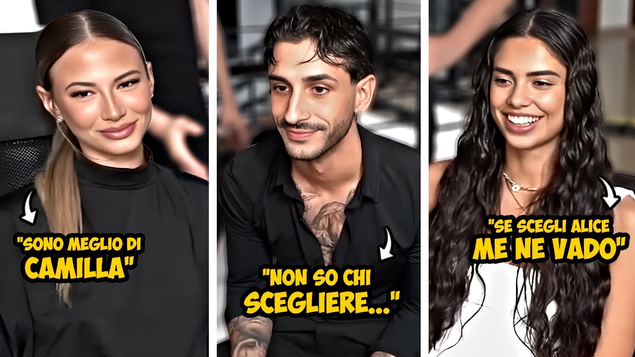 TOMAS in Difficoltà con Alice & Camilla | Chi avrà scelto?!?