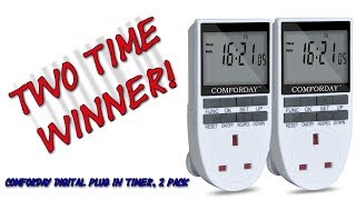 Famous Comforday Digital Plug in Timer, 2 Pack Wealth