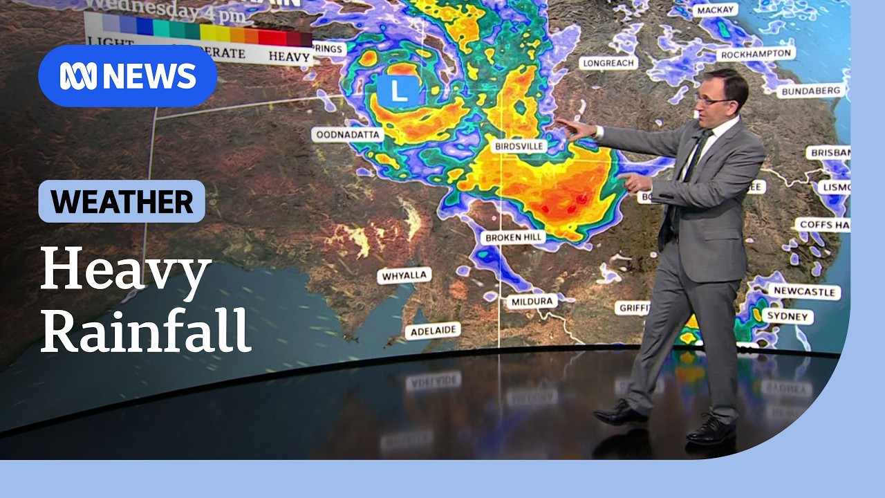 Summer storms to drench nearly half the country | ABC NEWS - YouTube