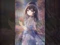 20221231【AI 繪圖】晚霞少女