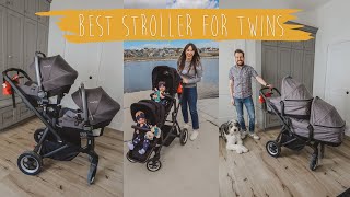 Best Strollers For Twins   Why We Went With With The Thule Sleek Stroller & How It Works