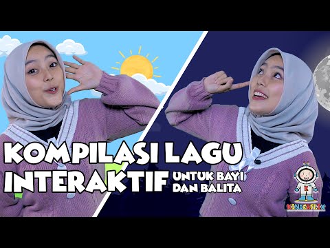 Lagu Interaktif Untuk Balita - Lagu Anak + Nursery Rhymes - Laba-Laba Kecil, Roda Bis Berputar dll