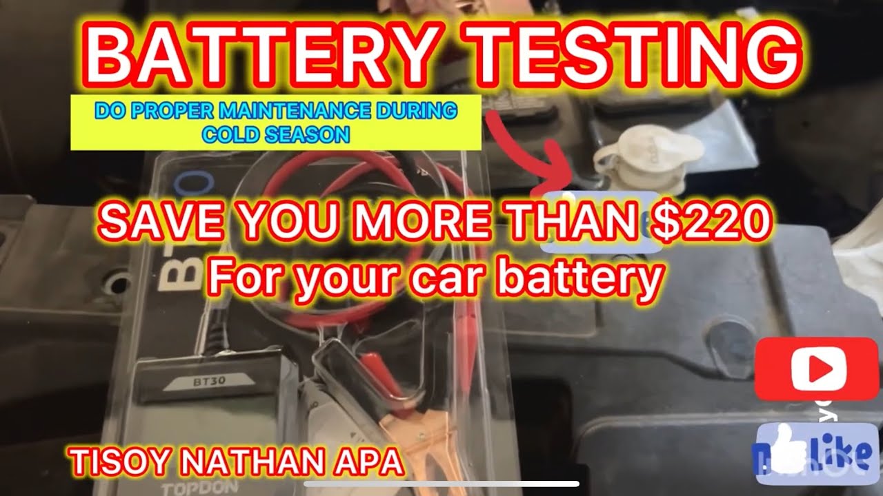 Car Battery Testing - YouTube