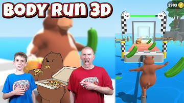 Body Run 3D Gameplay and Review (iOS and Android Mobile Game)