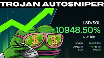 Trojan Trading Bot Offers FREE Auto Sniper Feature
