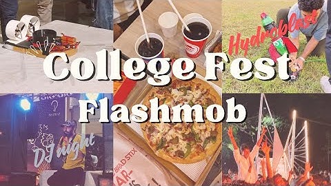 Flashmob at College Tech Fest 2025 | IIEST Shibpur| | Instruo 14.0 | Vlog 6 | Unlimited Fun | Dance 