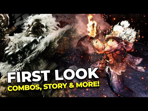 Street Fighter 6 Akuma - First Look! Move List, Combos & Story [4K]