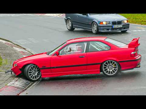 NÜRBURGRING GREATEST MOMENTS 2023! LUCKIEST Drivers, EPIC FAILS & WINS Nordschleife Touristenfahrten