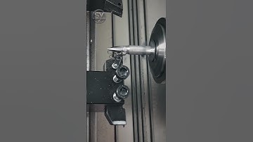 CNC Lathe Bullet Shaping Process | SV Workshop 🔩 ⚙️⛓️‍💥