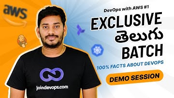 Demo Session DevOps with AWS Telugu by Siva | Best DevOps training in India @DevOpsAndCloudWithSiva