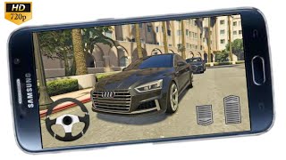 Audi RS5 City Driving Simulator- #parkinggame - Android gameplay screenshot 5