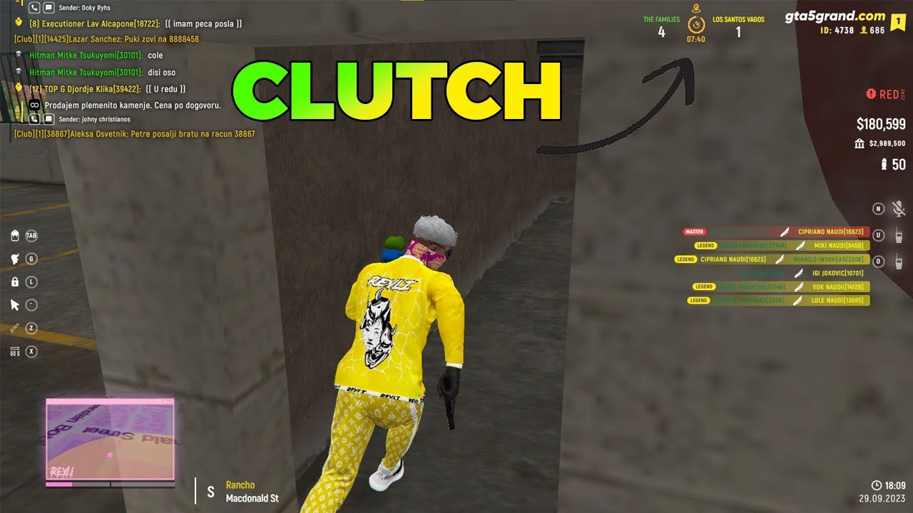 Biggest clutch of GrandRP🚬