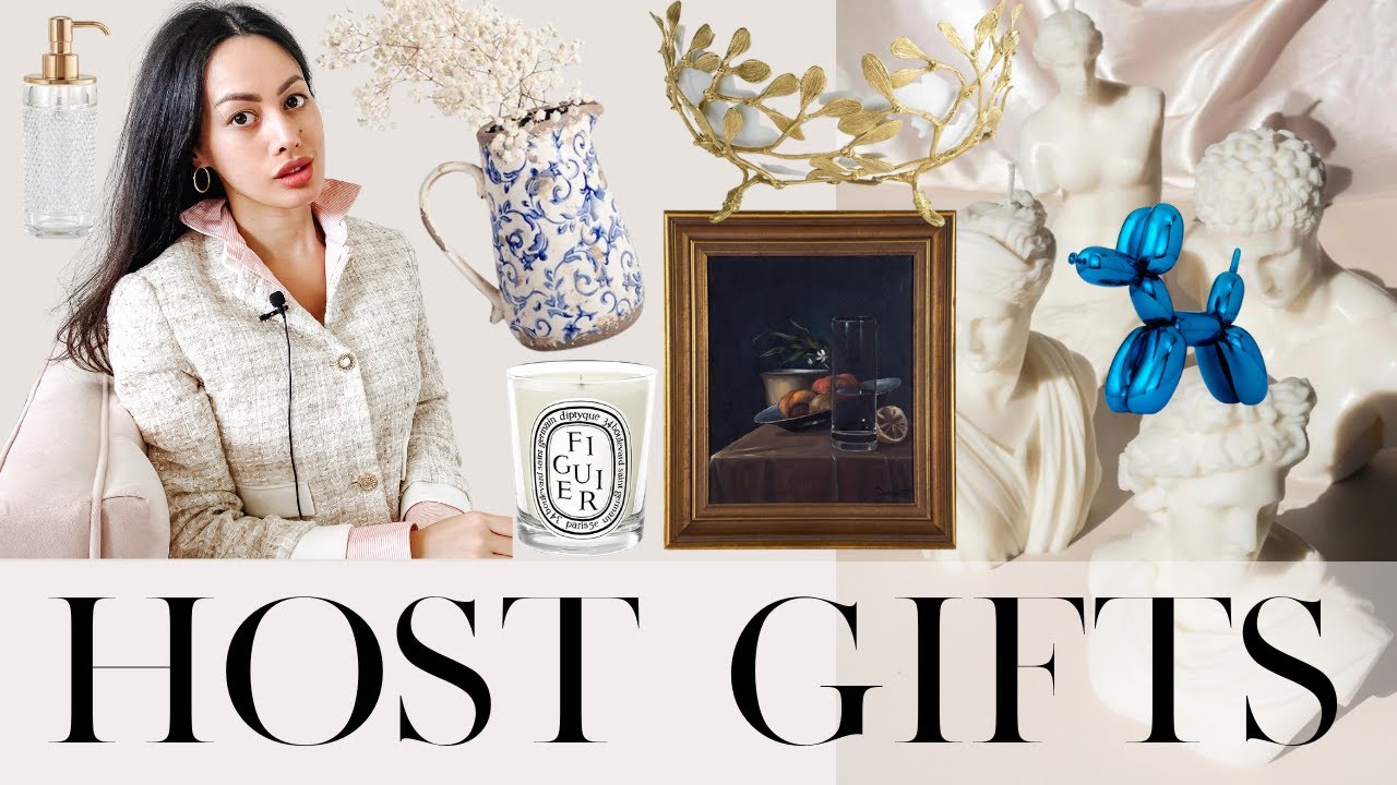 Last minute hostess gift ideas, host gift etiquette & what NOT TO GIVE YouTube
