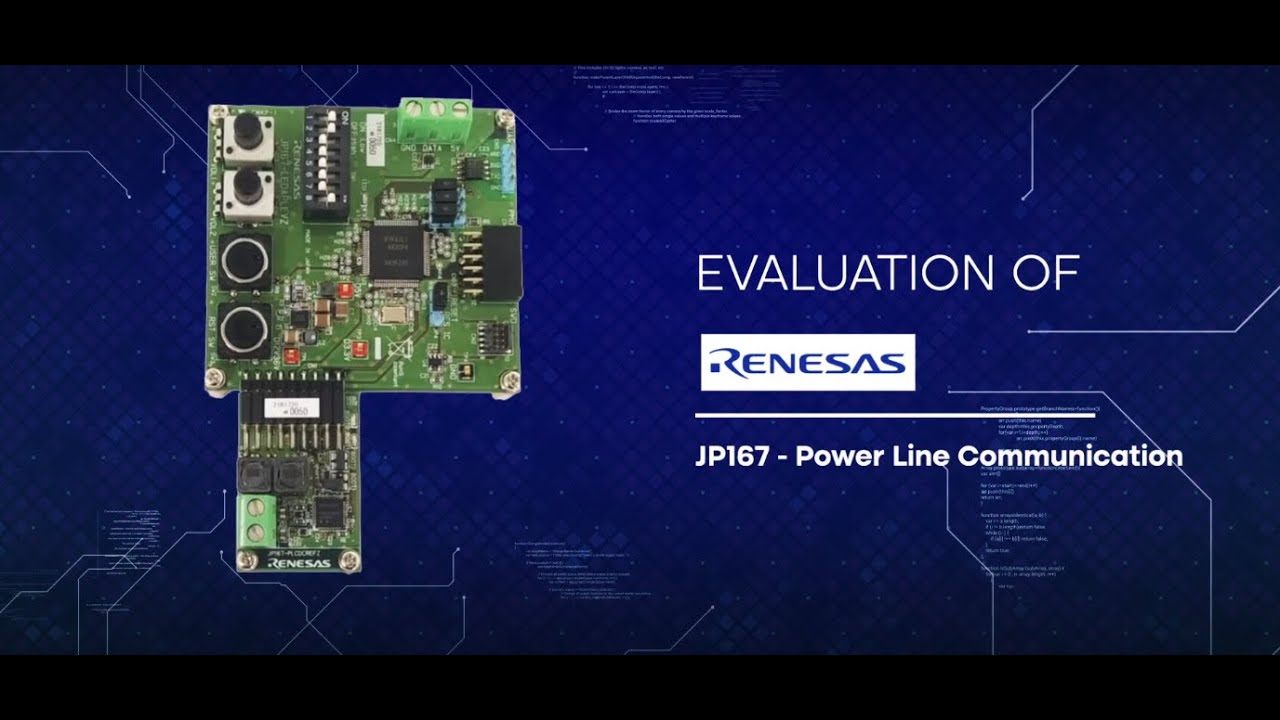 JP167 - Power Line Communication - YouTube