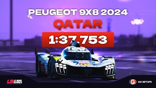 Le Mans Ultimate | Peugeot 9X8 2024 - Qatar | U5 Hotlap screenshot 2