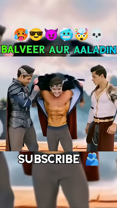 New! Baalveer Season 5 || my baalveer aaladin six pack muscles dil se bulaaya baalveer aaya #shorts
