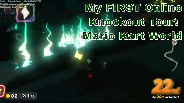 My FIRST Online Knockout Tour! | Mario Kart World