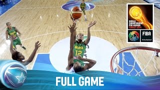 France v Brazil - Full Game - 1/4-Final Qualifiers - 2014 FIBA World Championship for Women