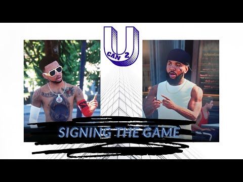 SIGNING THE GAME TO MY RECORD LABEL!!! #NBA2K22 #THEGAME #HIPHOP