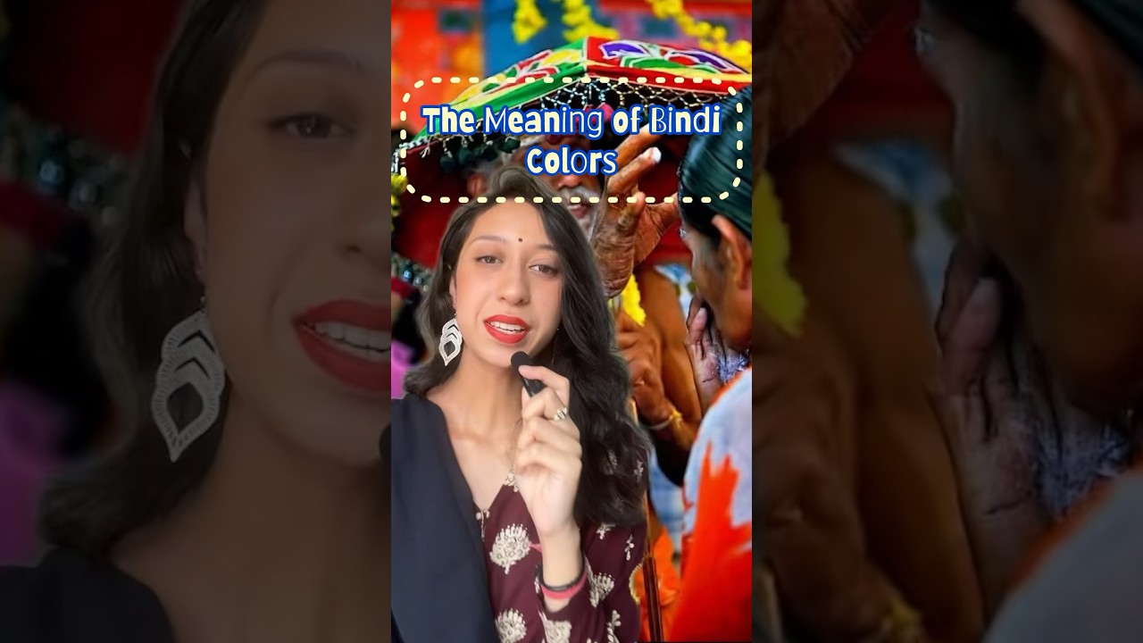 Which bindi color are you using?🥻