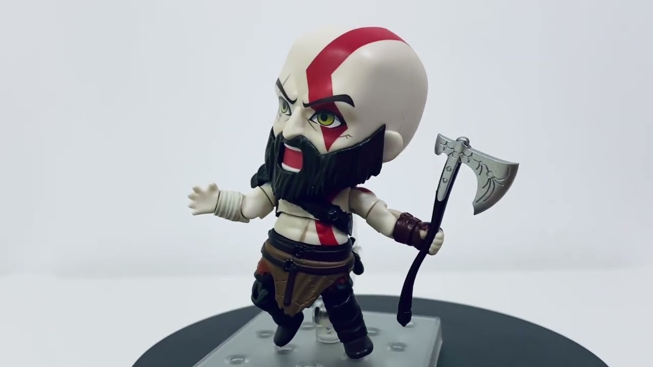 Nendoroid 925 Kratos God of War Figure - YouTube